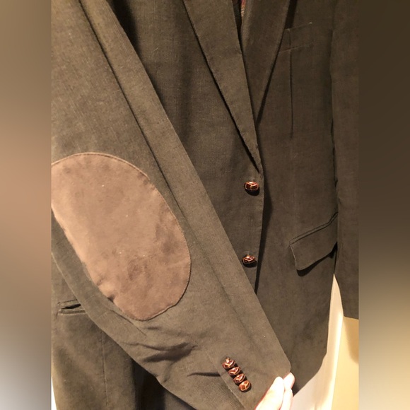 Brown blazer men’s 44L corduroy excellent condition - Picture 3 of 6